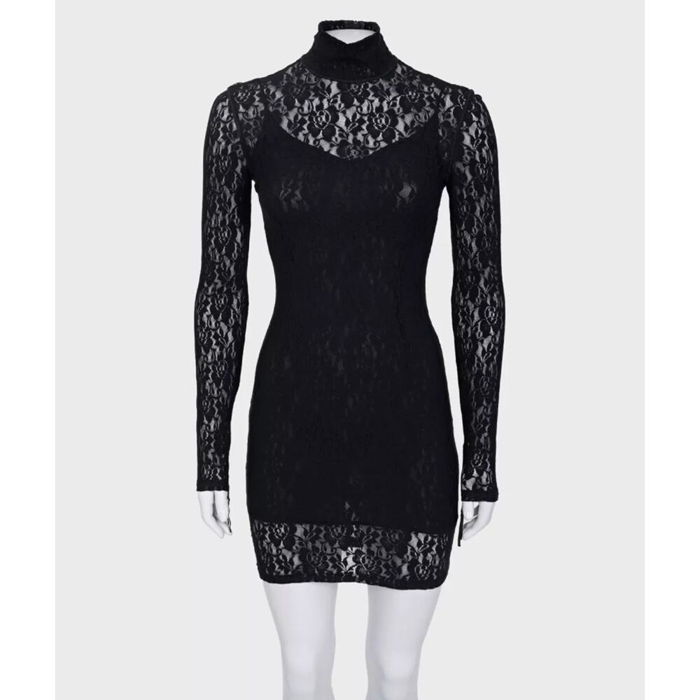 Dolce & Gabbana Black Lace Dress - Size XS